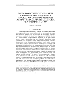 doubling down in non-market economies: the inequitable