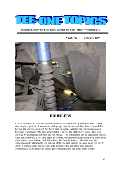 Tee-One Newsletter - #82 - February 2009 - Rolls