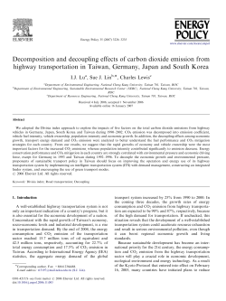 Decomposition and decoupling effects of carbon dioxide emission