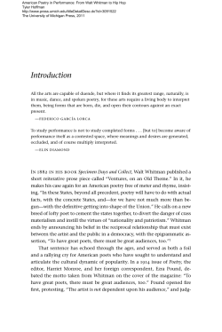 Introduction - The University of Michigan Press