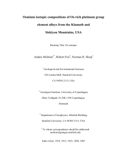 Heterogeneity in Os-isotope composition refutes