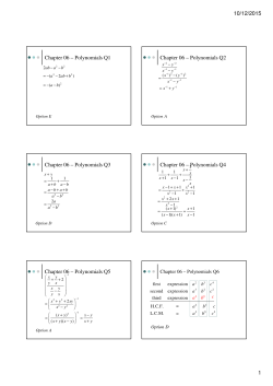 (Microsoft PowerPoint - Chapter 06 \(Polynomials\) [\254\333\256e