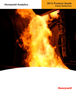 Flame Detection Product Guide
