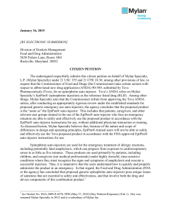 Citizen Petition