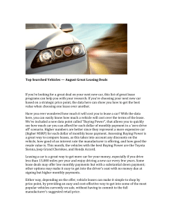 Top Searched Vehicles