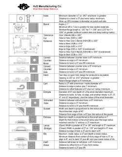 Sheet Metal Design Reference