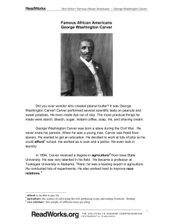 Famous African-Americans - usmlowerschoolsocialstudies