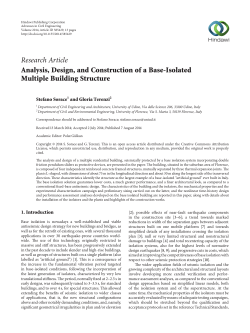 Analysis, Design, and Construction of a Base