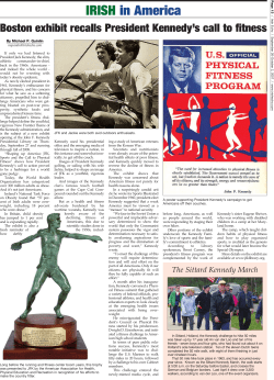 JFK Fitness Exhibit at JFK Library