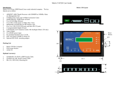 Userguide - Texim Europe
