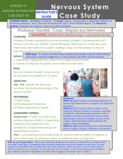 14.4 - Instructor`s Guide (Nervous)