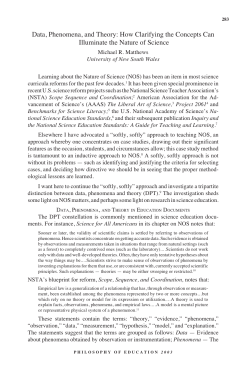 this PDF file - College of Education Journals