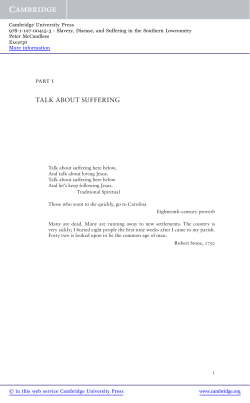 Part I TALK ABOUT SUFFERING - Beck-Shop