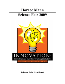 Horace Mann Science Fair 2009