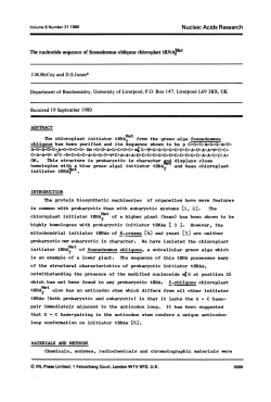 Nucleic Acids Research