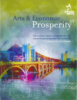 The Arts Mean Business - Florida Department of State