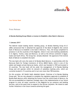 Press Release - Bahrain Bourse