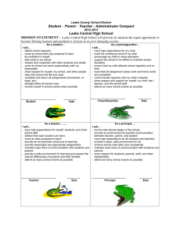 Student - Leake County School District