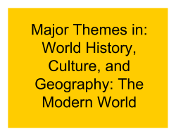 French/American/Latin American Revolutions