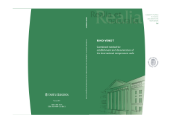 RIHO VENDT Combined method for establishment