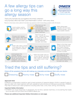 Allergy Tips