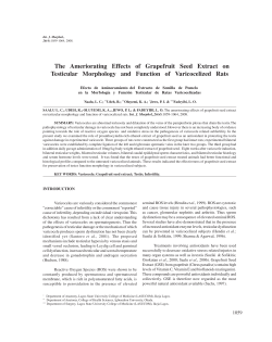 The Ameriorating Effects of Grapefruit Seed Extract