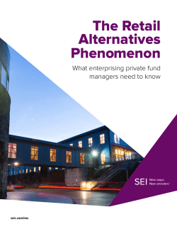 The Retail Alternatives Phenomenon