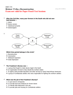 HIST-VS Exam [E-1CEDEA] Bristow VS.8a