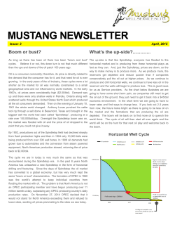 April 2015 - Mustang Well Services