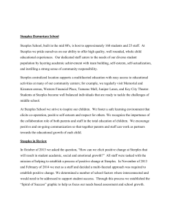 Steeples Elementary School Steeples School, built in the mid 80`s, is