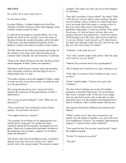 SOLANGE Dr. Ledru`s story of the reign of terror By Alexandre