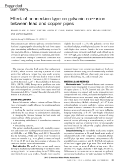 EXPANDED SUMMARY  - American Water Works Association