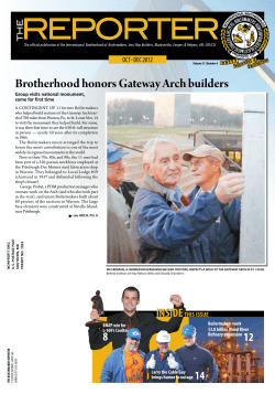 Brotherhood honors Gateway Arch builders