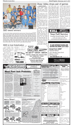 News Article - Sullivan Blue Dolphins