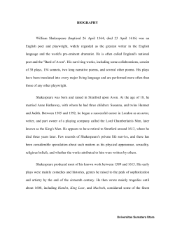 an analysis the genre of comedy in william