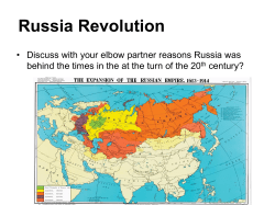 Russia Revolution