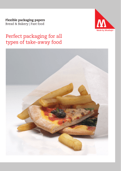 Flexible packaging papers for fast food packaging