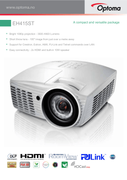 EH415ST - Optoma