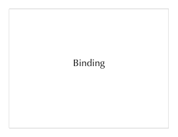 Binding
