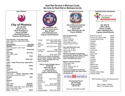 phoenix area programs