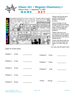 Answer Key - The Cook Group @ NDSU