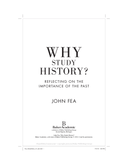 HISTORY? - Baker Publishing Group