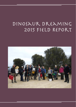 2015 [4] pdf 1 - Dinosaur Dreaming