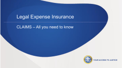 Understanding the Legal Expense Insurance Claims Process