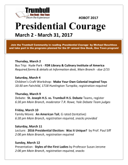 Presidential Courage