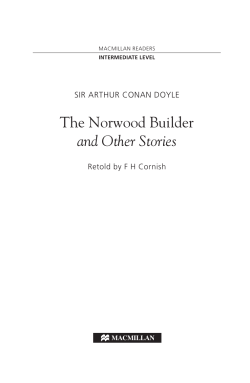 The Norwood Builder and Other Stories