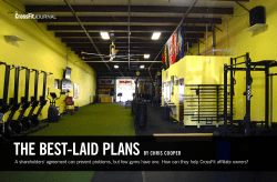THE BEST-LAID PLANS