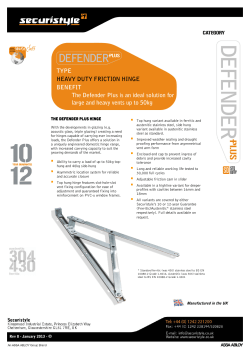 Defender Plus Datasheet