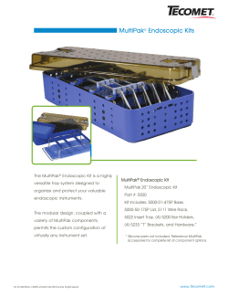 MultiPak® Endoscopic Kits