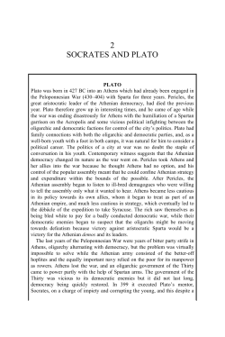 2 SOCRATES AND PLATO